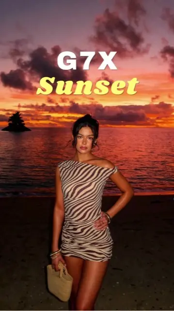 G7X Sunset effect